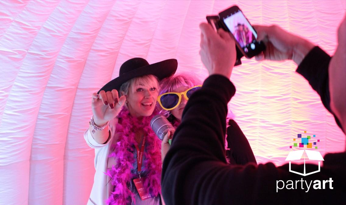 Selfie Booth event hire