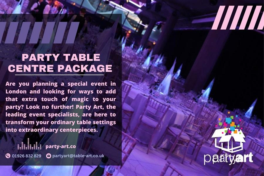 Party Table Centre Package