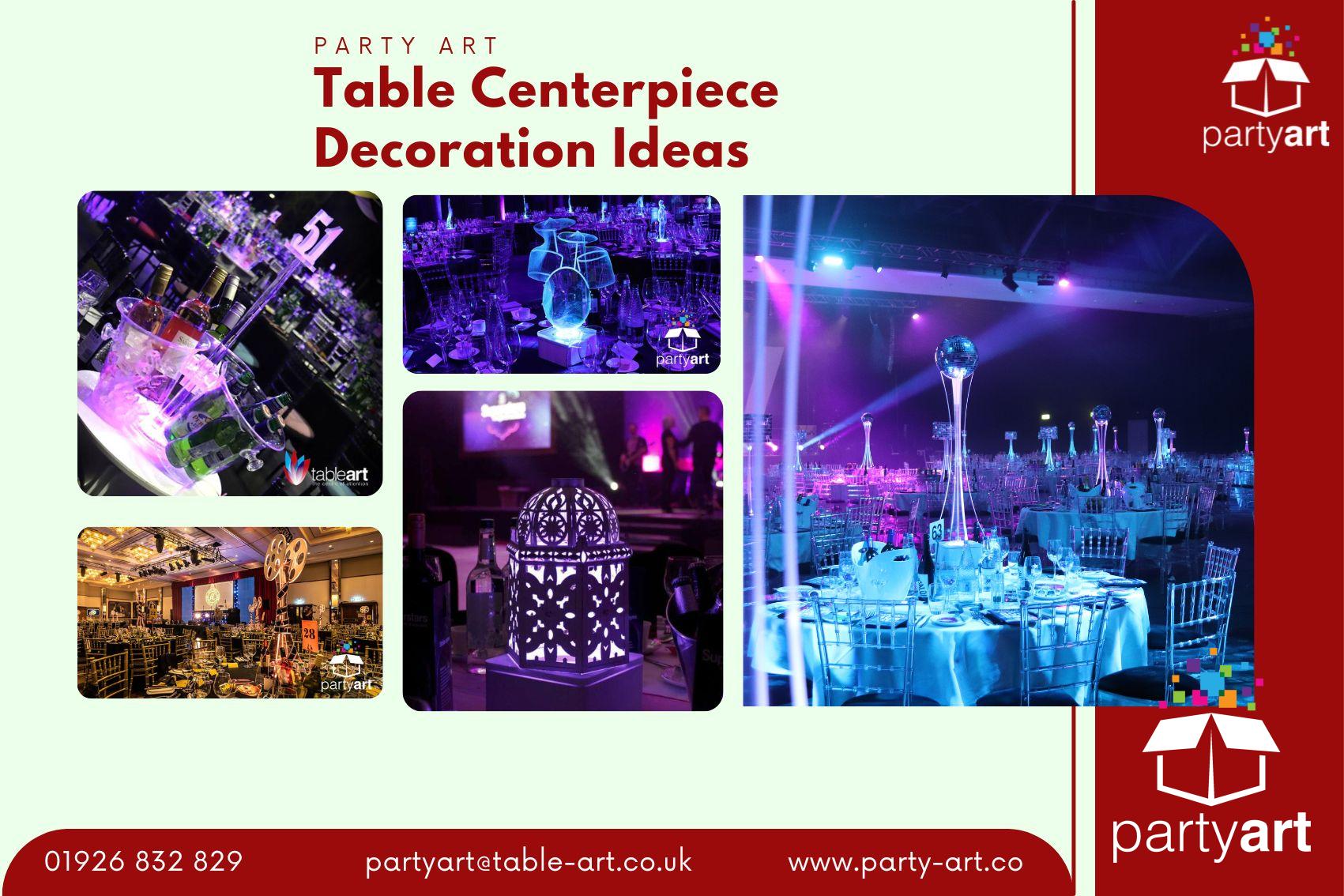 Table Centerpiece Decoration Ideas